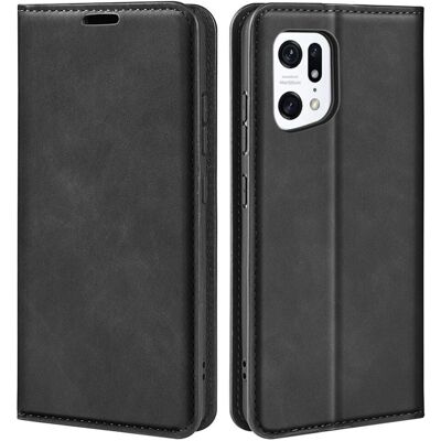 OPPO - Find X5 - Schwarz - Stand Flip Case OPPO - Find X5 - Schwarz - Stand Flip Case