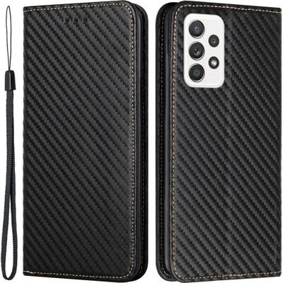 Cover-Discount Galaxy A53 5G - Carbon Fiber Case schwarz - Smartphone Hülle Cover-Discount Galaxy A53 5G - Carbon Fiber Case schwarz - Smartphone Hülle