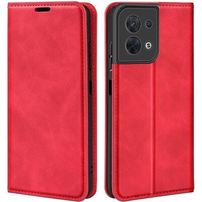 OPPO Reno8 Smartphone-Hülle - Magnet Flip Case, Kartenfächer, Standfunktion OPPO Reno8 Smartphone-Hülle - Magnet Flip Case, Kartenfächer, Standfunktion