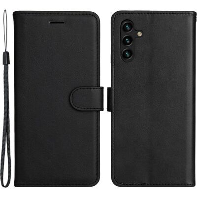 Cover-Discount Galaxy A34 - Leder Etui Schwarz - Smartphone Hülle Cover-Discount Galaxy A34 - Leder Etui Schwarz - Smartphone Hülle