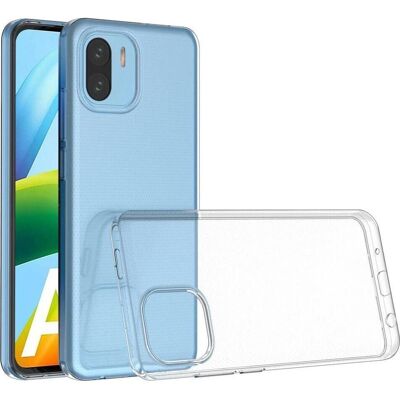 Coque en silicone transparente Xiaomi Redmi A1/A2 - Publicité Coque en silicone transparente Xiaomi Redmi A1/A2 - Publicité