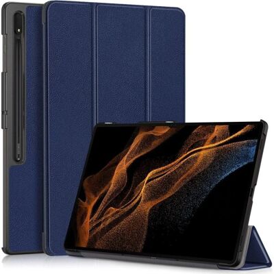 Cover-Discount Galaxy Tab S9 Ultra - Étui intelligent à triple pli - Tablette Cover-Discount Galaxy Tab S9 Ultra - Étui intelligent à triple pli - Tablette