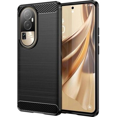 OPPO Reno 10 / 10 Pro Umweltfreundliche TPU Metall Carbon Hülle OPPO Reno 10 / 10 Pro Umweltfreundliche TPU Metall Carbon Hülle