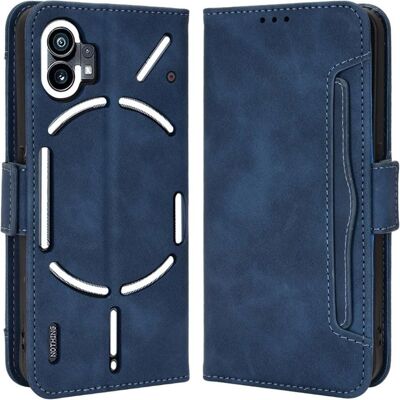 Nothing - Nothing Phone (1) - Bleu - Emplacements pour cartes - Étui Nothing - Nothing Phone (1) - Bleu - Emplacements pour cartes - Étui