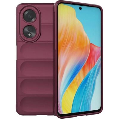 OPPO - A58 4G - Weinrot - TPU - Handyhülle OPPO - A58 4G - Weinrot - TPU - Handyhülle