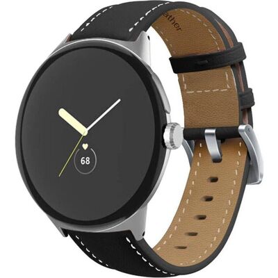 Google Pixel Watch Lederarmband - Echtes Leder, Klassisches Design Google Pixel Watch Lederarmband - Echtes Leder, Klassisches Design