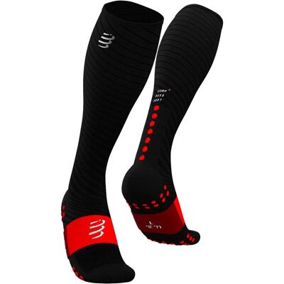 Medias de recuperación negras Compressport 4L - Medias para recuperación y carrera Medias de recuperación negras Compressport 4L - Medias para recuperación y carrera