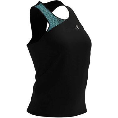 Compressport Schwarzes Performance Singlet - Ganzjähriges Training - Damen T-Shirt Compressport Schwarzes Performance Singlet - Ganzjähriges Training - Damen T-Shirt