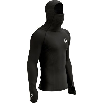 Compressport 3D Thermo Ultralight AU00007BBLACK Hanorac de antrenament - Toate anii bărbați Compressport 3D Thermo Ultralight AU00007BBLACK Hanorac de antrenament - Toate anii bărbați