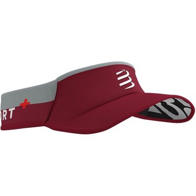 Compressport Ultralight Dunkelroter Visor - Visor Compressport Ultralight Dunkelroter Visor - Visor