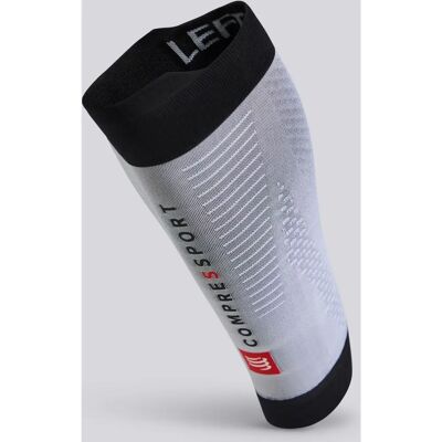 Garde-jambes de compression Compressport R2 3.0 - Gris - Support de performance - Publicité Garde-jambes de compression Compressport R2 3.0 - Gris - Support de performance - Publicité