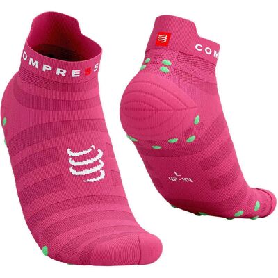 Calcetines de Running Compressport Pro Racing Rosa Oscuro Calcetines de Running Compressport Pro Racing Rosa Oscuro