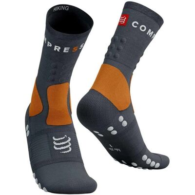 Șosete de drumeție gri Compressport - Protecție pentru gleznă înaltă Șosete de drumeție gri Compressport - Protecție pentru gleznă înaltă