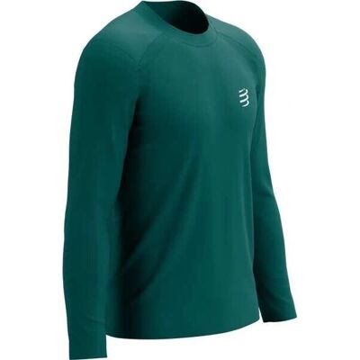 Compressport Performance Long Sleeve - Tennis-T-Shirt Herren Türkis Compressport Performance Long Sleeve - Tennis-T-Shirt Herren Türkis