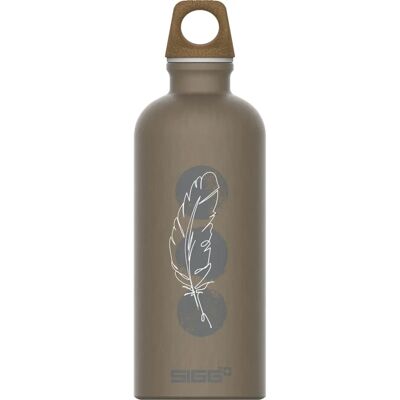 SIGG Traveller MyPlanet 600ml Water Bottle - Brown SIGG Traveller MyPlanet 600ml Water Bottle - Brown