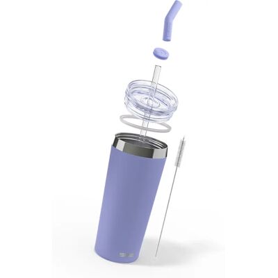 SIGG Helia Reisebecher - 600ml Blau Edelstahl - Reisetasse SIGG Helia Reisebecher - 600ml Blau Edelstahl - Reisetasse