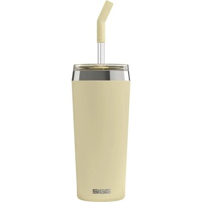 SIGG Helia 0.6L Vacuümgeïsoleerde Bekers - Geel - Thermo Drinkbeker SIGG Helia 0.6L Vacuümgeïsoleerde Bekers - Geel - Thermo Drinkbeker