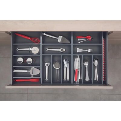 Ninka - Connect - Grau - Besteckkasten Ninka - Connect - Grau - Besteckkasten