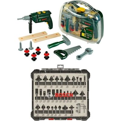 BOSCH - Professional - 30-teilig - Fräser-Satz BOSCH - Professional - 30-teilig - Fräser-Satz