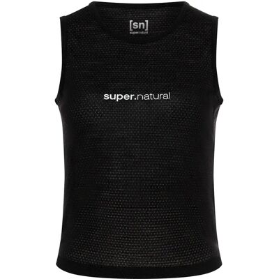 Super Natural Grava Bajo Chaleco - Mujeres - Negro - Chaleco Super Natural Grava Bajo Chaleco - Mujeres - Negro - Chaleco