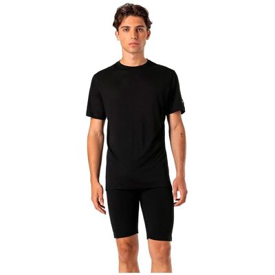 Super Natural Sierra 140 T-Shirt Homme Noir - Casual - Publicité Super Natural Sierra 140 T-Shirt Homme Noir - Casual - Publicité