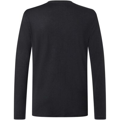 Super Natural Heren Zwart Arctic 230 Lange Mouwen T-Shirt - T-Shirt Super Natural Heren Zwart Arctic 230 Lange Mouwen T-Shirt - T-Shirt