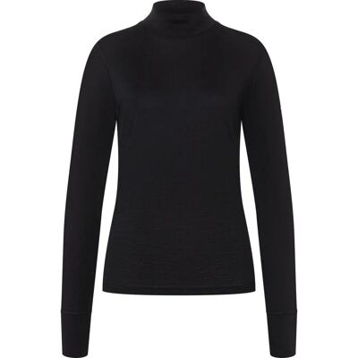 Super Natural Kvinner Svart Tundra 175 Turtleneck - Turtleneck Super Natural Kvinner Svart Tundra 175 Turtleneck - Turtleneck