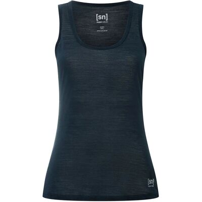 Super Natural Sierra140 Tank Blauw - Dames Tanktop Super Natural Sierra140 Tank Blauw - Dames Tanktop
