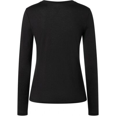 Super Natural Arctic 230 Maglietta a Maniche Lunghe Nera Donna Super Natural Arctic 230 Maglietta a Maniche Lunghe Nera Donna