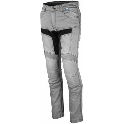 Jeans Moto GMS Viper - Gris, Taille 34 - Publicité Jeans Moto GMS Viper - Gris, Taille 34 - Publicité