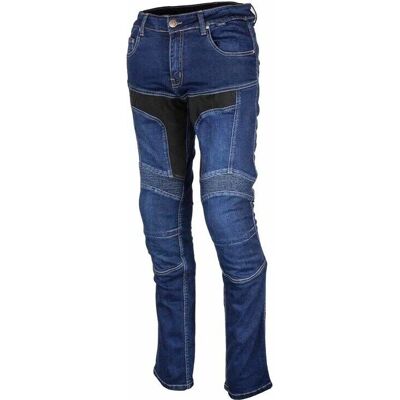 GMS Viper Motorradhosen - Slim Fit, Blau, Modell: 38 GMS Viper Motorradhosen - Slim Fit, Blau, Modell: 38