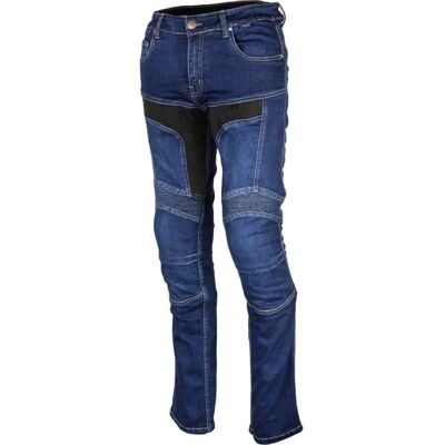 Jeans Moto GMS Viper Bleu - Jean de moto - Publicité Jeans Moto GMS Viper Bleu - Jean de moto - Publicité