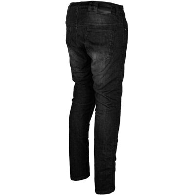 GMS Rattle Slim Jean Moto - Noir - Coupe Slim - Pantalons de moto - Publicité GMS Rattle Slim Jean Moto - Noir - Coupe Slim - Pantalons de moto - Publicité
