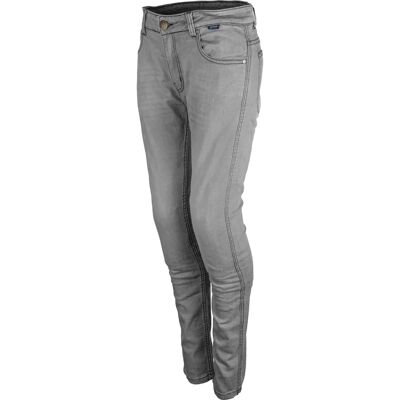GMS Rattle Damen Motorradhose Slim - Grau GMS Rattle Damen Motorradhose Slim - Grau
