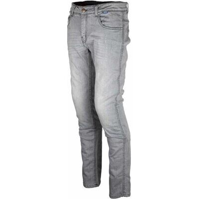 Jeans Moto GMS Cobra - Gris, Taille 42 - Publicité Jeans Moto GMS Cobra - Gris, Taille 42 - Publicité