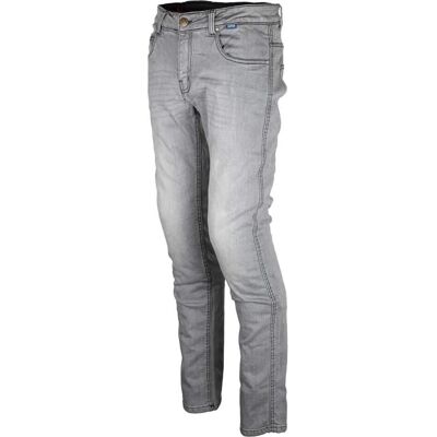 GMS Cobra Jean Moto - Gris - W34 L34 - Jeans Moto - Publicité GMS Cobra Jean Moto - Gris - W34 L34 - Jeans Moto - Publicité