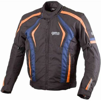 Gms Pace Motorrad-Textiljacke - Reflektierend, Wasserdicht, Unisex Gms Pace Motorrad-Textiljacke - Reflektierend, Wasserdicht, Unisex