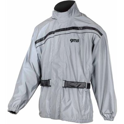 GMS Lux Motorrad Regenjacke - Wasserdicht, Verstellbar, Mehrere Taschen GMS Lux Motorrad Regenjacke - Wasserdicht, Verstellbar, Mehrere Taschen