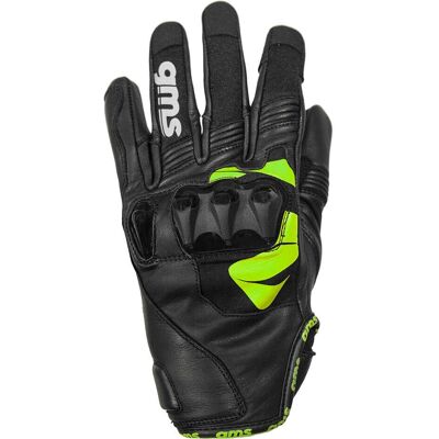 GMS Curve Motorradhandschuhe - Schwarz Grün - 3XL - unisex GMS Curve Motorradhandschuhe - Schwarz Grün - 3XL - unisex