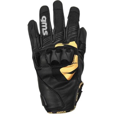 Guanti da Moto Gms Curve - Unisex - Nero Giallo - 3XL - Attrezzatura di protezione Guanti da Moto Gms Curve - Unisex - Nero Giallo - 3XL - Attrezzatura di protezione