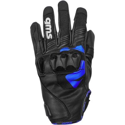 Guanti da moto GMS Curve - Nero Blu - 3XL - Unisex Guanti da moto GMS Curve - Nero Blu - 3XL - Unisex