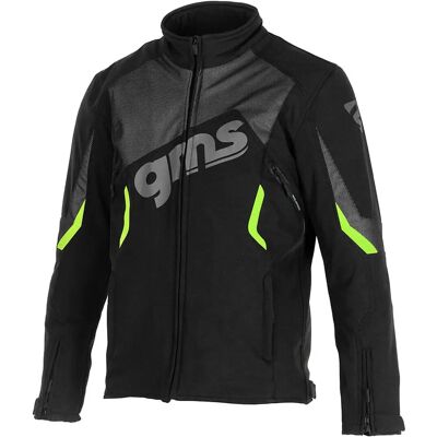 GMS Arrow Giacca Softshell Moto - Nero Verde - S - Giacca Moto GMS Arrow Giacca Softshell Moto - Nero Verde - S - Giacca Moto