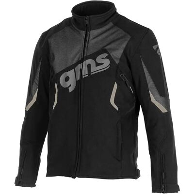 Gms Arrow Giacca Softshell Moto - Nero/Grigio - 2XL Gms Arrow Giacca Softshell Moto - Nero/Grigio - 2XL