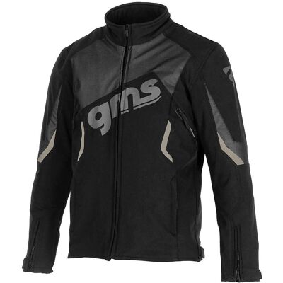 Gms Arrow Motorrad Softshell-Jacke - Schwarz Grau - S - Unisex Gms Arrow Motorrad Softshell-Jacke - Schwarz Grau - S - Unisex