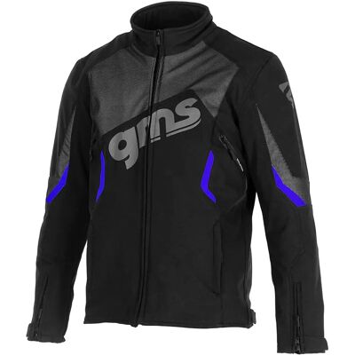 GMS Arrow Giacca softshell da moto - Nero Blu - XL - Giacca da moto GMS Arrow Giacca softshell da moto - Nero Blu - XL - Giacca da moto