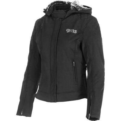 GMS Luna Damen Motorrad Softshell Jacke - Schwarz - L - Weiblich GMS Luna Damen Motorrad Softshell Jacke - Schwarz - L - Weiblich