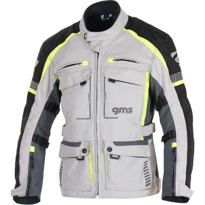 GMS Everest 3en1 Chaqueta de motocicleta - Impermeable, transpirable, 2XL GMS Everest 3en1 Chaqueta de motocicleta - Impermeable, transpirable, 2XL