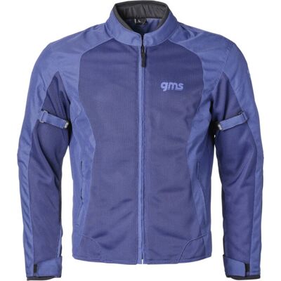 Blouson moto GMS Fiftysix.7 - Mesh ventilé Bleu S Blouson moto GMS Fiftysix.7 - Mesh ventilé Bleu S