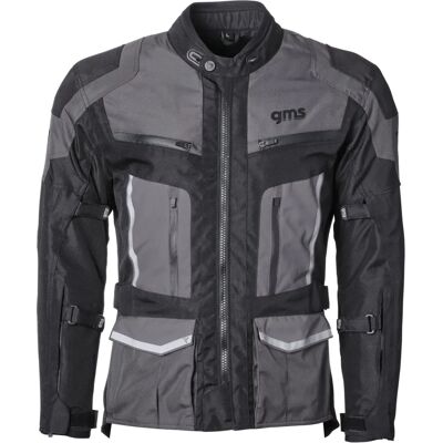 Veste GMS Tigris WP en tissu pour homme - Veste moto - Publicité Veste GMS Tigris WP en tissu pour homme - Veste moto - Publicité
