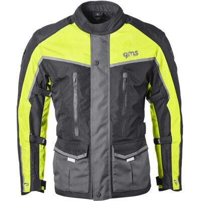 Veste Moto GMS Twister Neo WP - Reflective, Imperméable - Publicité Veste Moto GMS Twister Neo WP - Reflective, Imperméable - Publicité